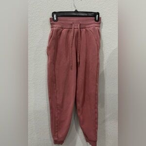 LULULEMON Pants Women’s 2 SCUBA JOGGER Blush Pink W5CVAS
